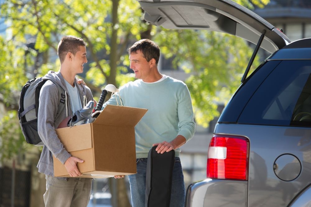 Moving out child needs car insurance